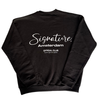 Signature Official Club - Sweater Obsidianzwart
